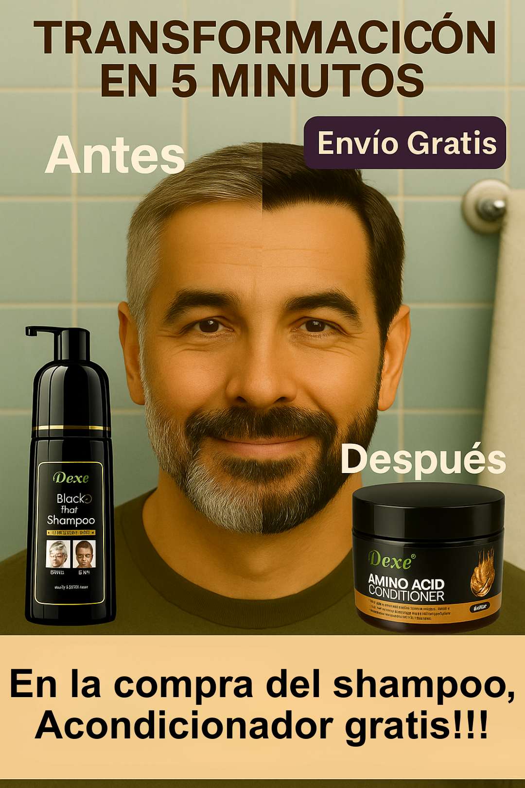 Shampoo Cubre Canas 400 ml