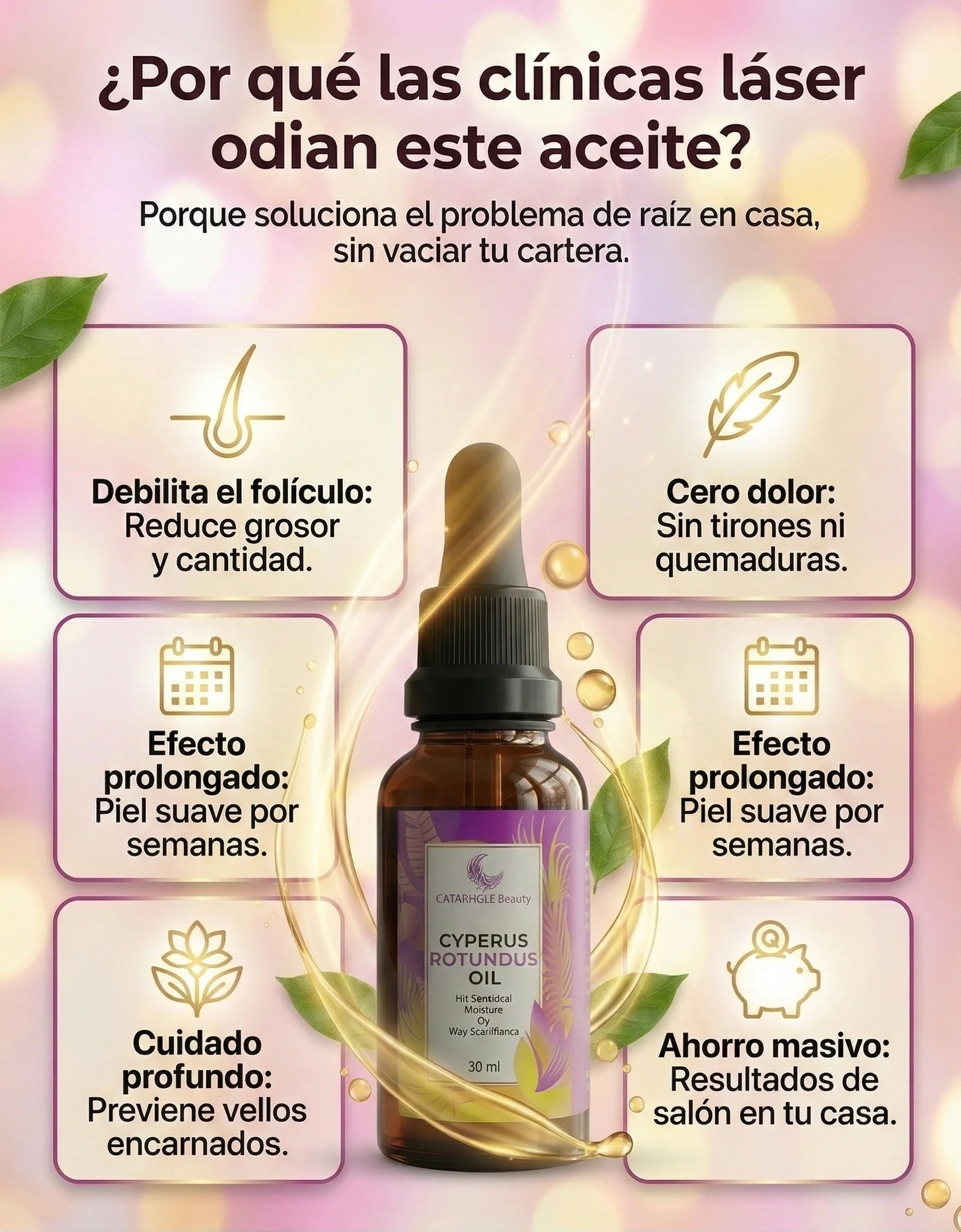 Aceite de Cyperus Rotundus Lovealert