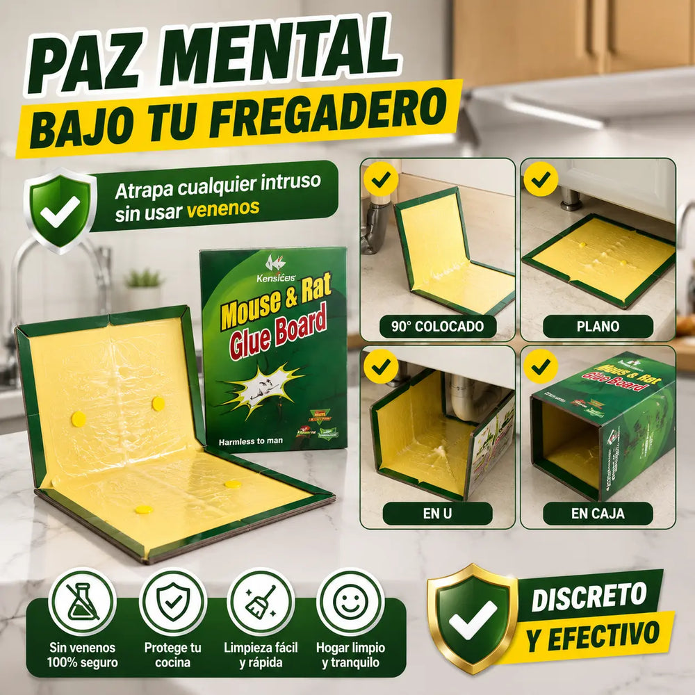 6 x 1 Trampa Adhesiva Para Ratones