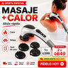 Masajeador corporal de mano con calor
