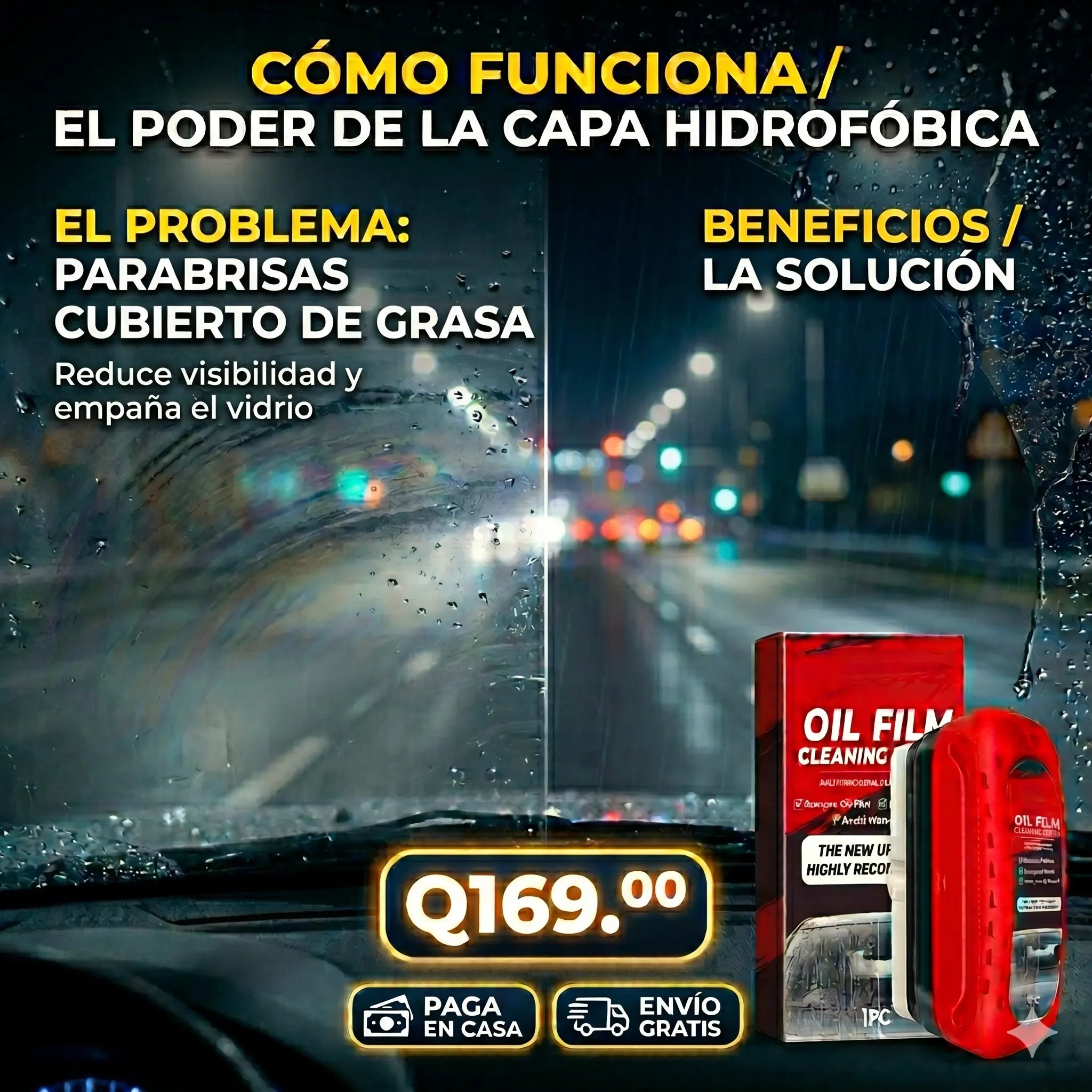 Visión Clara Parabrisas Pro Plus