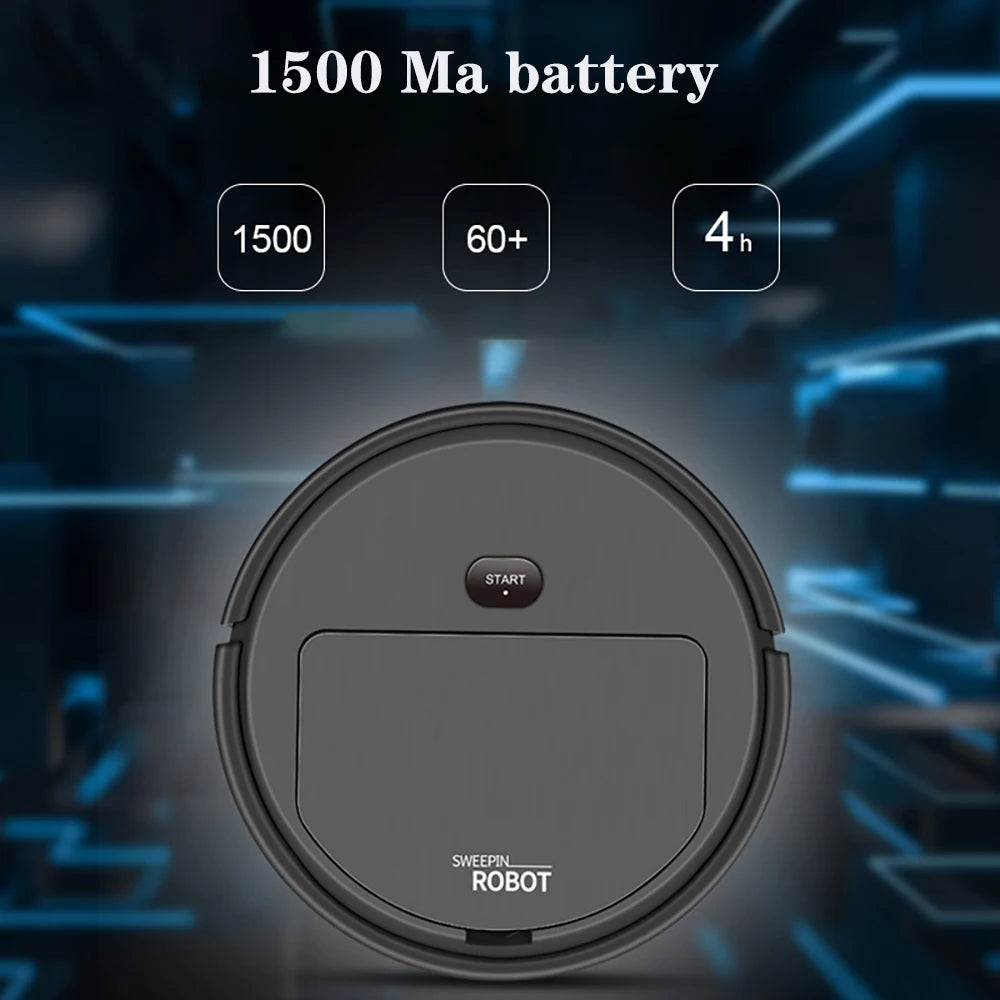 Robot Aspirador Inteligente 3 en 1